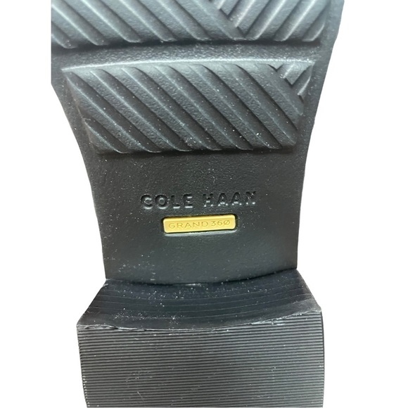 Cole Haan Leopard Print Piedmont Combat Bootie, Brown, Black, NWOT, 6B - Picture 6 of 12